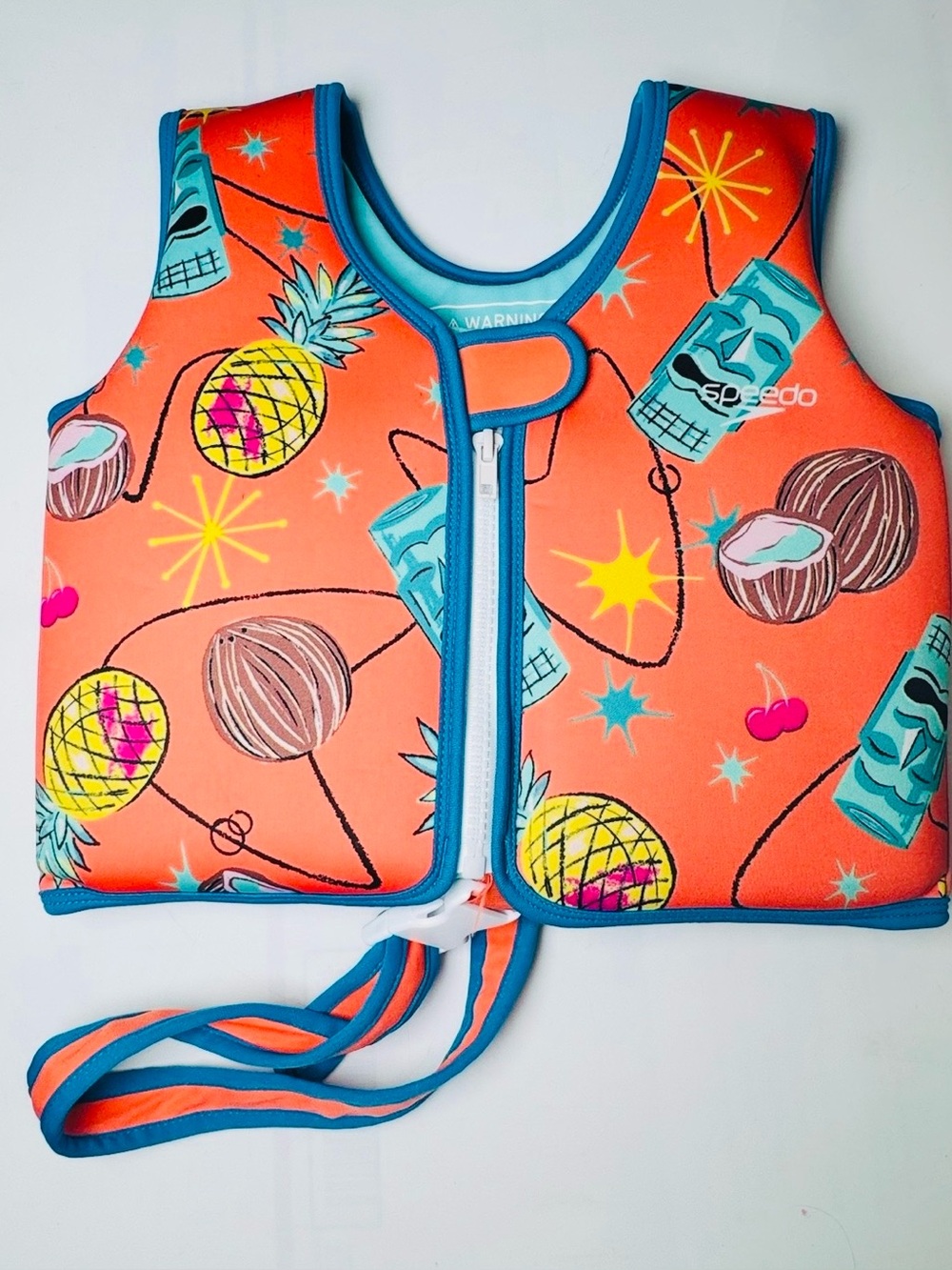 Speedo Tiki beach themed  Kids Swim Vest